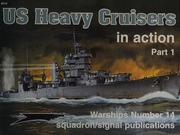 Us Heavy Cruisers In Action 1st Edition Adcock Al