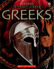 Usborne Internetlinked Greeks Peach Susan Millard Anne Jackson