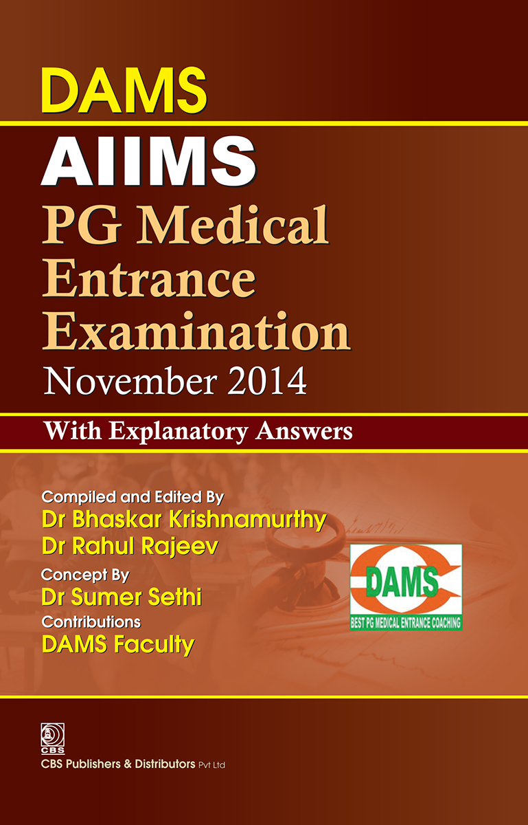 Aiims Pg Medical Entrance Examination November 2014 First Edition Dr Bhaskar Krishnamurthy