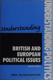 Understanding British And European Political Issues Mcnaughton