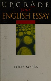Upgrade Your English Essay Myers Tony 1969