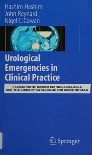 Urological Emergencies In Clinical Practice 1 Edition Hashim