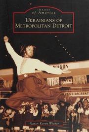 Ukrainians Of Metropolitan Detroit Wichar Nancy Karen