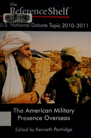 Us National Debate Topic 20102011 The American Military Presence Overseas Partridge