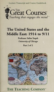 The United States And The Middle East 1914 To 911 None Yaqub