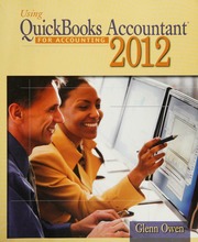 Using Quickbooks Accountant For Accounting 2012 Owen Glenn 1953
