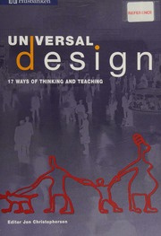 Universal Design 17 Ways Of Thinking And Teaching 1 Utg Christophersen