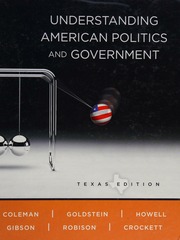 Understanding American Politics And Government Texas Edition 1st Ed Coleman
