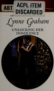 Unlocking Her Innocence Graham Lynne 1956