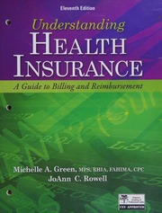 Understanding Health Insurance A Guide To Billing And Reimbursement 11th Ed Green