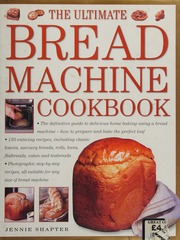 The Ultimate Bread Machine Cookbook Shapter Jennie Author