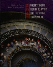 Understanding Human Behavior And The Social Environment 8th Ed Zastrow