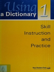 Using A Dictionary Skill Instruction And Practice 1 Wooton