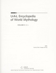 Uxl Encyclopedia Of World Mythology Unknown