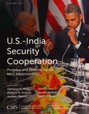 Usindia Security Cooperation Progress And Promise For The Next Administration Hicks