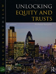 Unlocking Equity And Trusts Ramjohn Mohamed