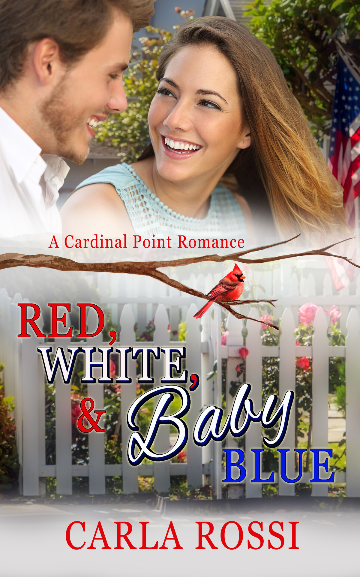 Cardinal Point Romance 10 Red White Baby Blue Rossi Carla