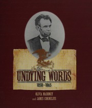 Undying Words 18581865 Mahoney Olivia 1952 Cornelius James M James Murray