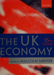 The Uk Economy A Manual Of Applied Economics 15th Ed Sawyer