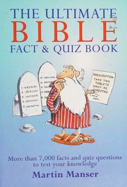 The Ultimate Bible Fact Quiz Book Manser Martin H