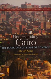 Understanding Cairo The Logic Of A City Out Of Control 1st Paperback Ed Sims