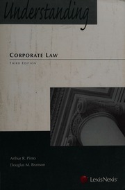 Understanding Corporate Law 3rd Ed Pinto Arthur R Branson Douglas M