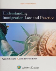 Understanding Immigration Law And Practice Gansallo Ayodele Author