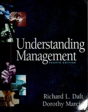Understanding Management 4th Ed Richard L Daft