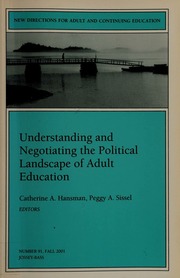 Understanding And Negotiating The Political Landscape Of Adult Education Hansman