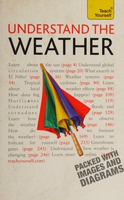 Understand The Weather Inness Peter Peter M