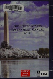 The United States Government Manual 2012 United States Office Of The Federal Register United States National Archives And Records Administration