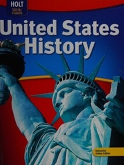 United States History Deverell William 1962 Holt Rinehart And Winston