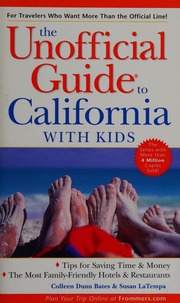 The Unofficial Guide To California With Kids 4 Edition Unknown