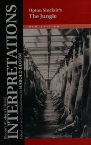 Upton Sinclairs The Jungle New Ed Bloom Harold