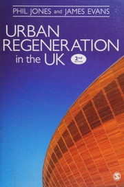 Urban Regeneration In The Uk Jones Phil Phil Ian Author Evans