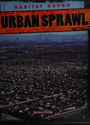 Urban Sprawl First Edition Linde Barbara M Author