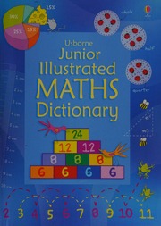 Usborne Junior Illustrated Maths Dictionary Rogers Kirsteen Large