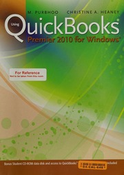 Using Quickbooks Premier 2010 For Windows Quickbooks Pro 2007 Update Ed 2007 Updates By Christine Purbhoo
