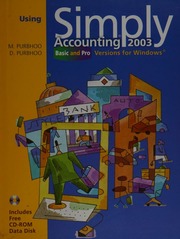 Using Simply Accounting 2003 Basic And Pro Versions For Windows Purbhoo