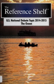 Us National Debate Topic 20142015 The Ocean Hw Wilson Company