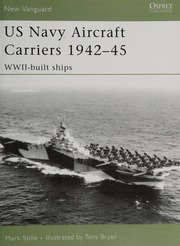 Us Navy Aircraft Carriers 194245 Wwiibuilt Ships Stille Mark