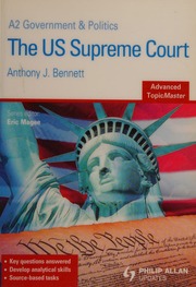 The Us Supreme Court Bennett Anthony J