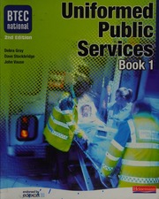 Uniformed Public Services 2nd Ed Gray Debra