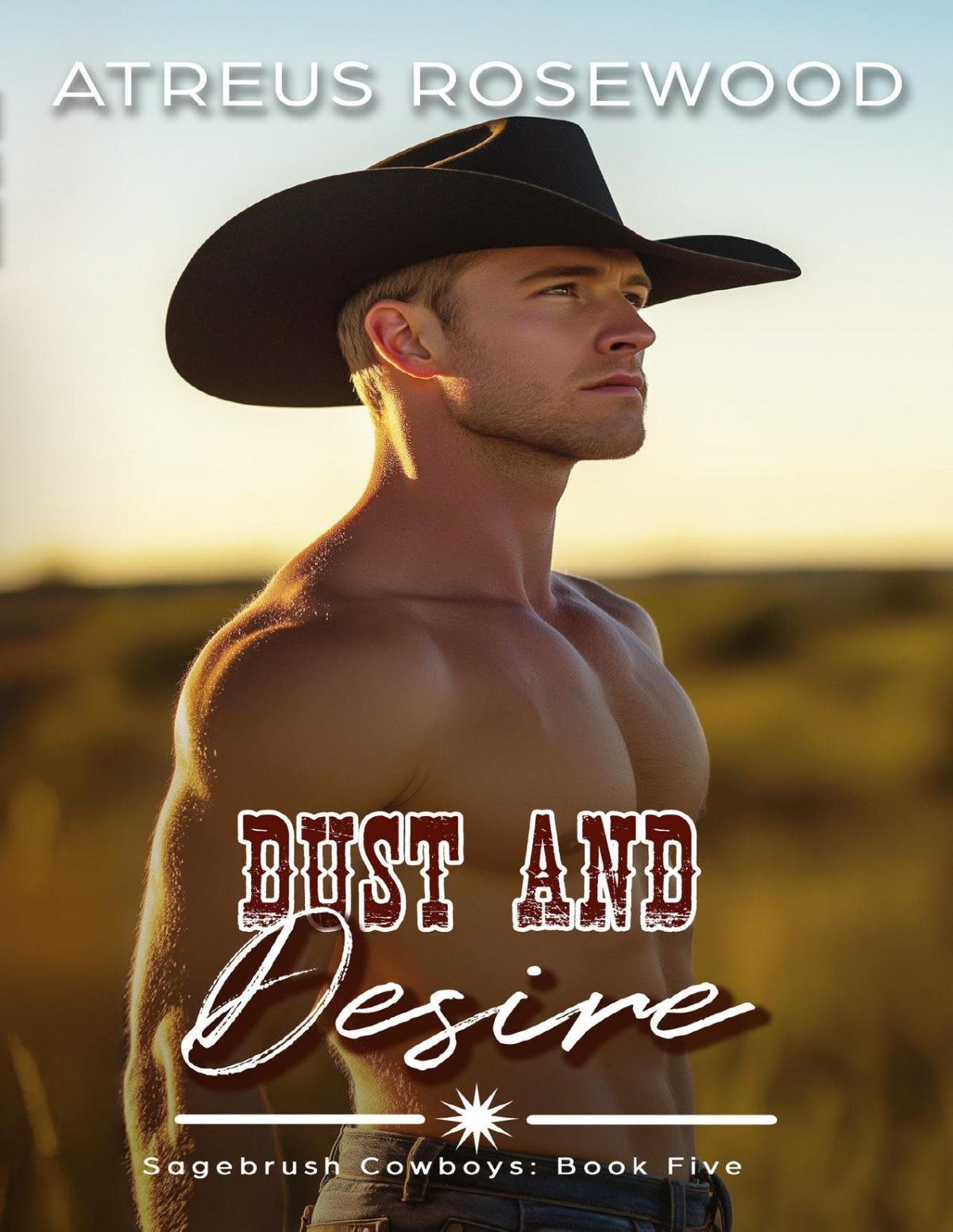Dust And Desire A Sweet And Spicy Gay Cowboy Romance Sagebrush Cowboys Book 5 Atreus Rosewood