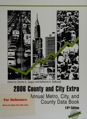 2006 County And City Extra Annual Metro City And County Data Book 14 Edition Gaquin