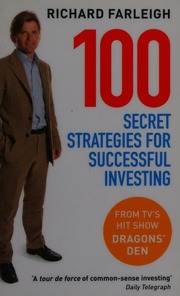 100 Secret Strategies For Successful Investing Farleigh Richard