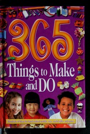 365 Things To Make And Do Bolton Vivienne