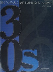 100 Years Of Popular Music 30s Unknown