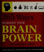 365 Ways To Boost Your Brain Power Tips Exercise Advice Dean