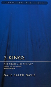 2 Kings The Power And The Fury Davis Dale Ralph